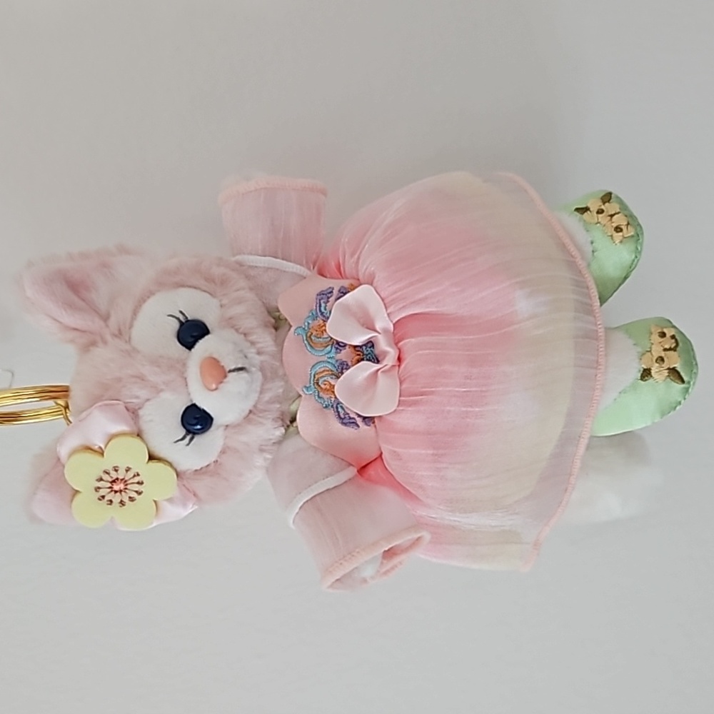 Disney Shanghai Linabell Plush Keychain Mid Autumn Moon Festival Limited Edition